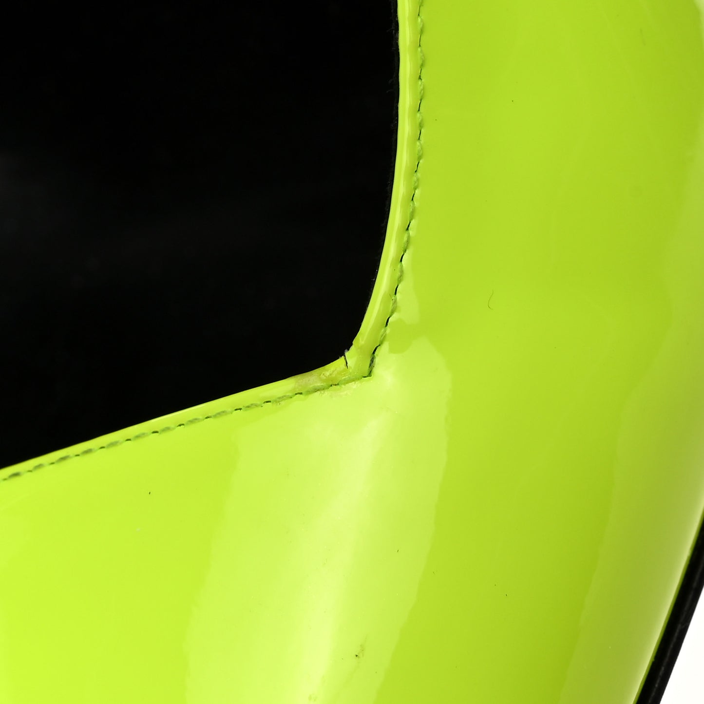Patent Paloma 105 Slingback Pump 40 Neon Yellow