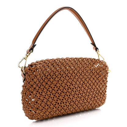 Fendi Crochet Baguette Caramello 4 of 18