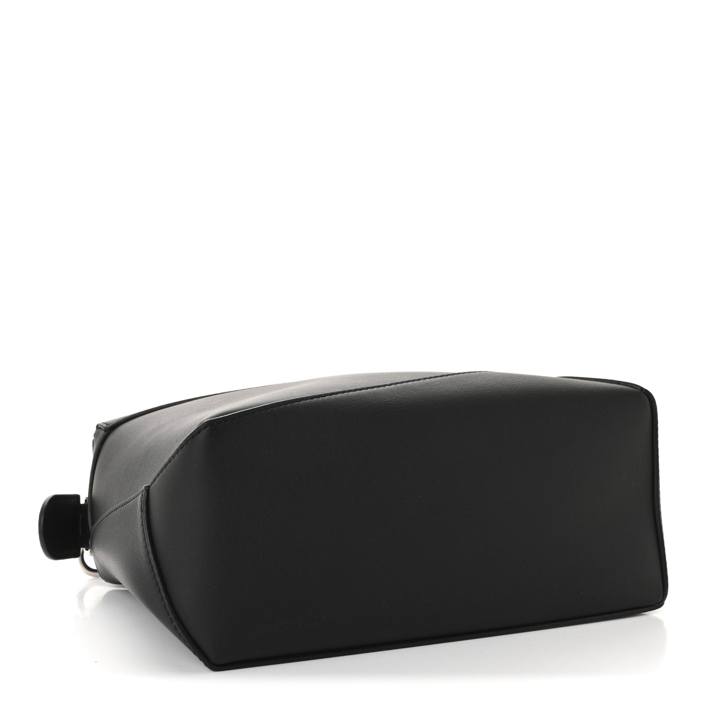 Calfskin Small Puzzle Edge Bag Black