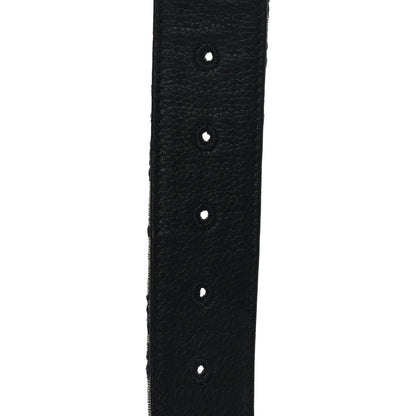 Christian Dior Oblique 35mm Reversible Belt 100 40 Blue 4 of 5