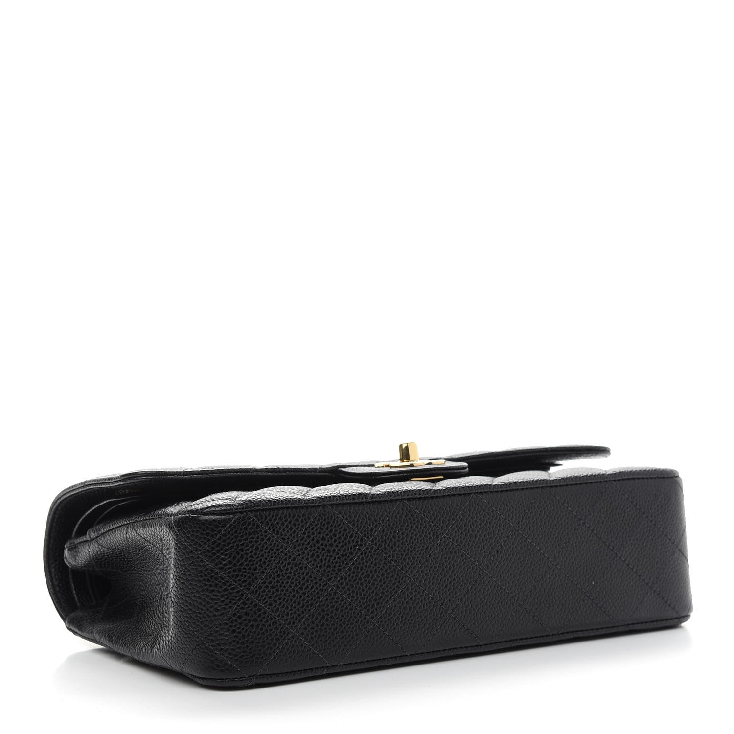 Chanel Caviar Quilted Medium Double Flap Black 4 of 10