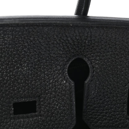 Hermes Togo Birkin 25 Black 12 of 14