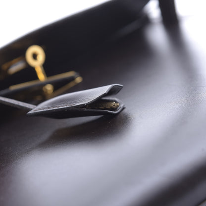 Hermes Box Kelly Sellier 32 Chocolate 19 of 21