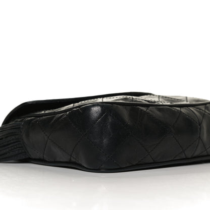 Chanel Lambskin Stitched Small Single Flap Black 9 of 13