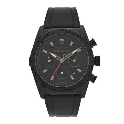 TUDOR Ceramic Rubber 42mm Fastrider Black Shield Automatic Watch Black 42000CN 1 of 5