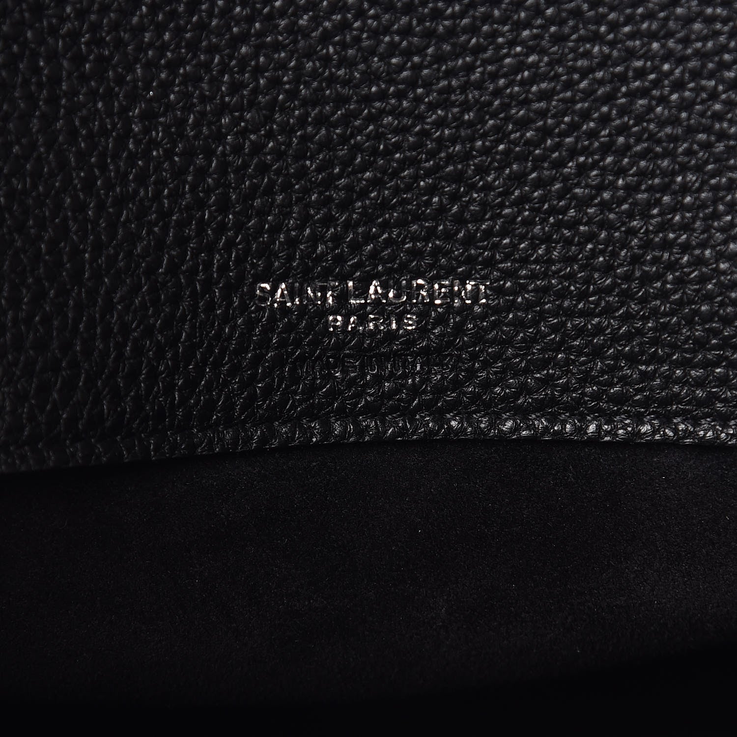 Saint Laurent Grained Calfskin Small Supple Sac De Jour Black 9 of 9