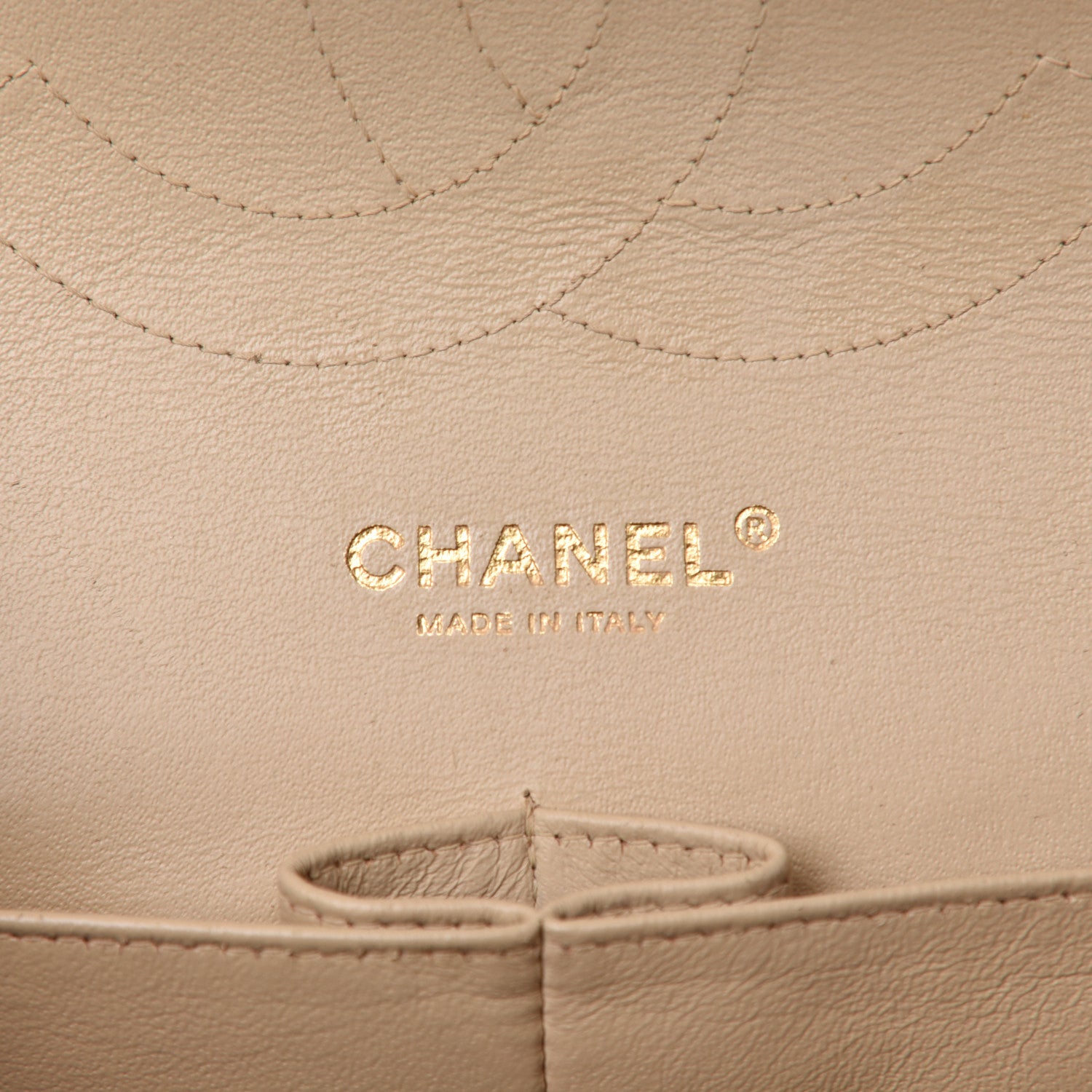 Chanel Caviar Quilted Jumbo Double Flap Beige Clair 9 of 11