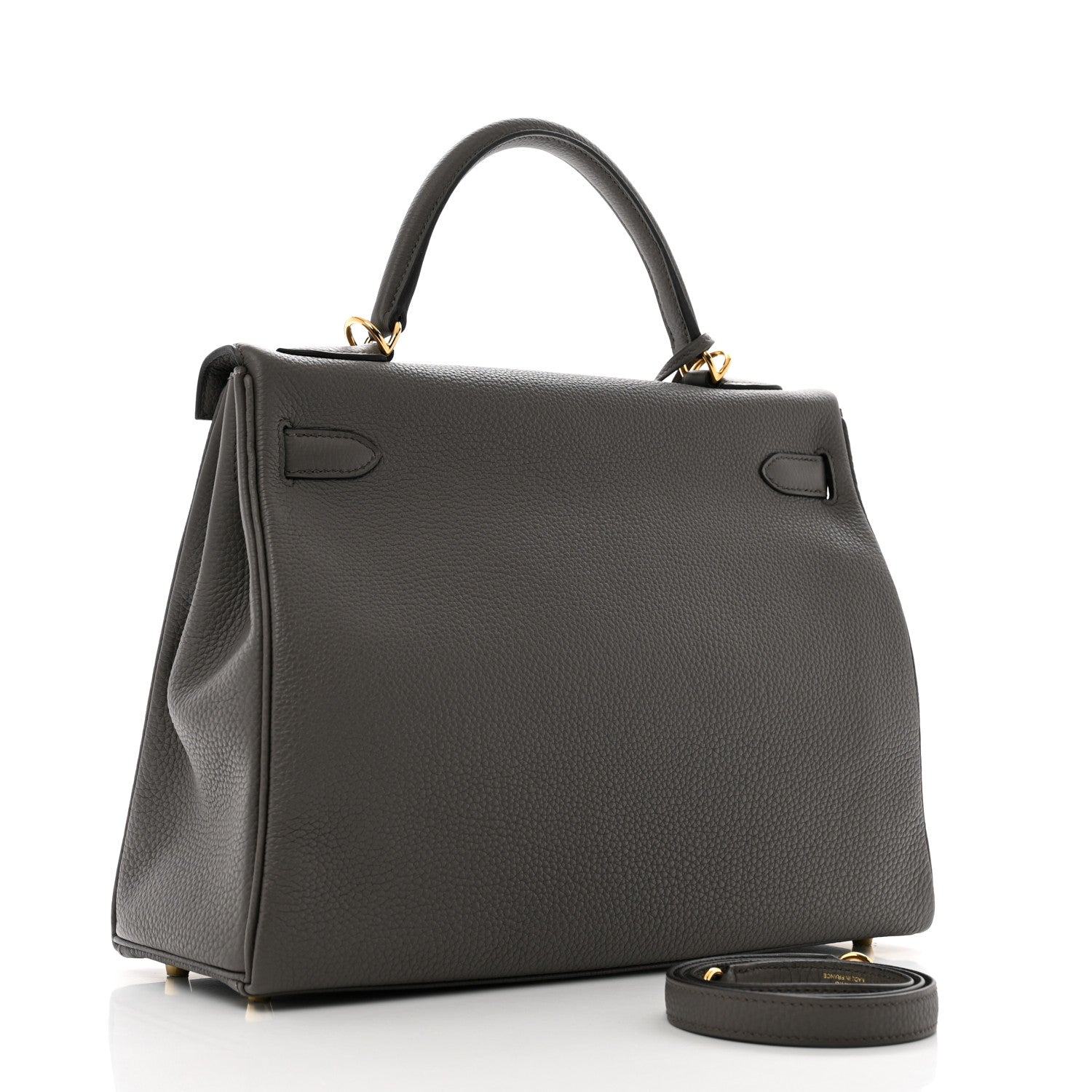 Hermes Togo Kelly Retourne 32 Etain 3 of 11
