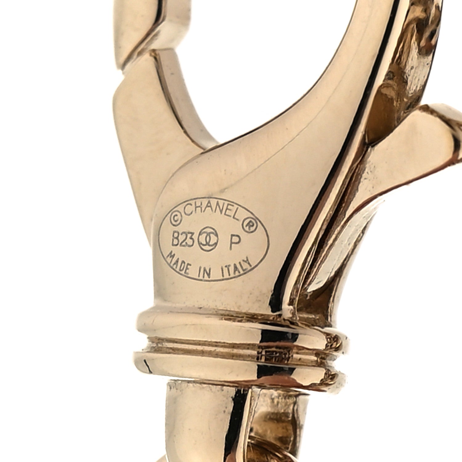 Chanel Crystal CC Chain Charm Bracelet Gold 5 of 5