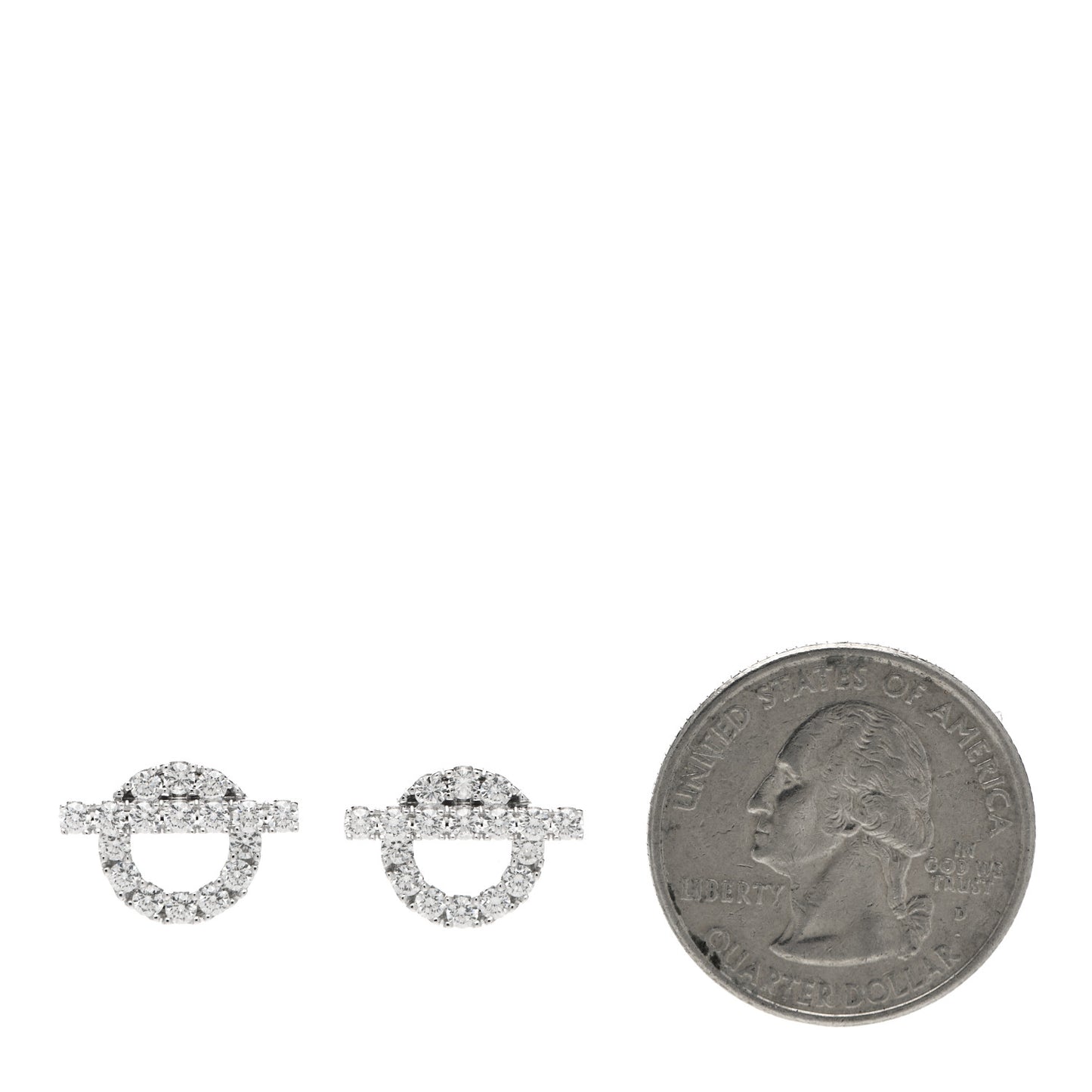 18K White Gold Diamond Finesse Earrings