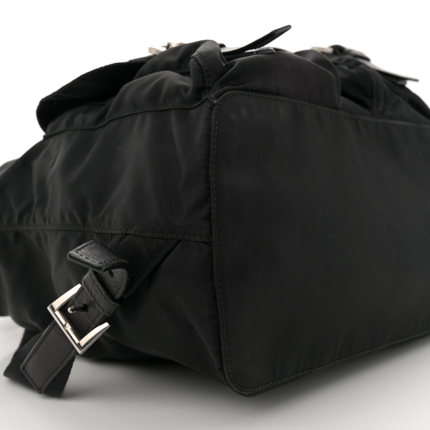 Nylon Vela Medium Backpack Black