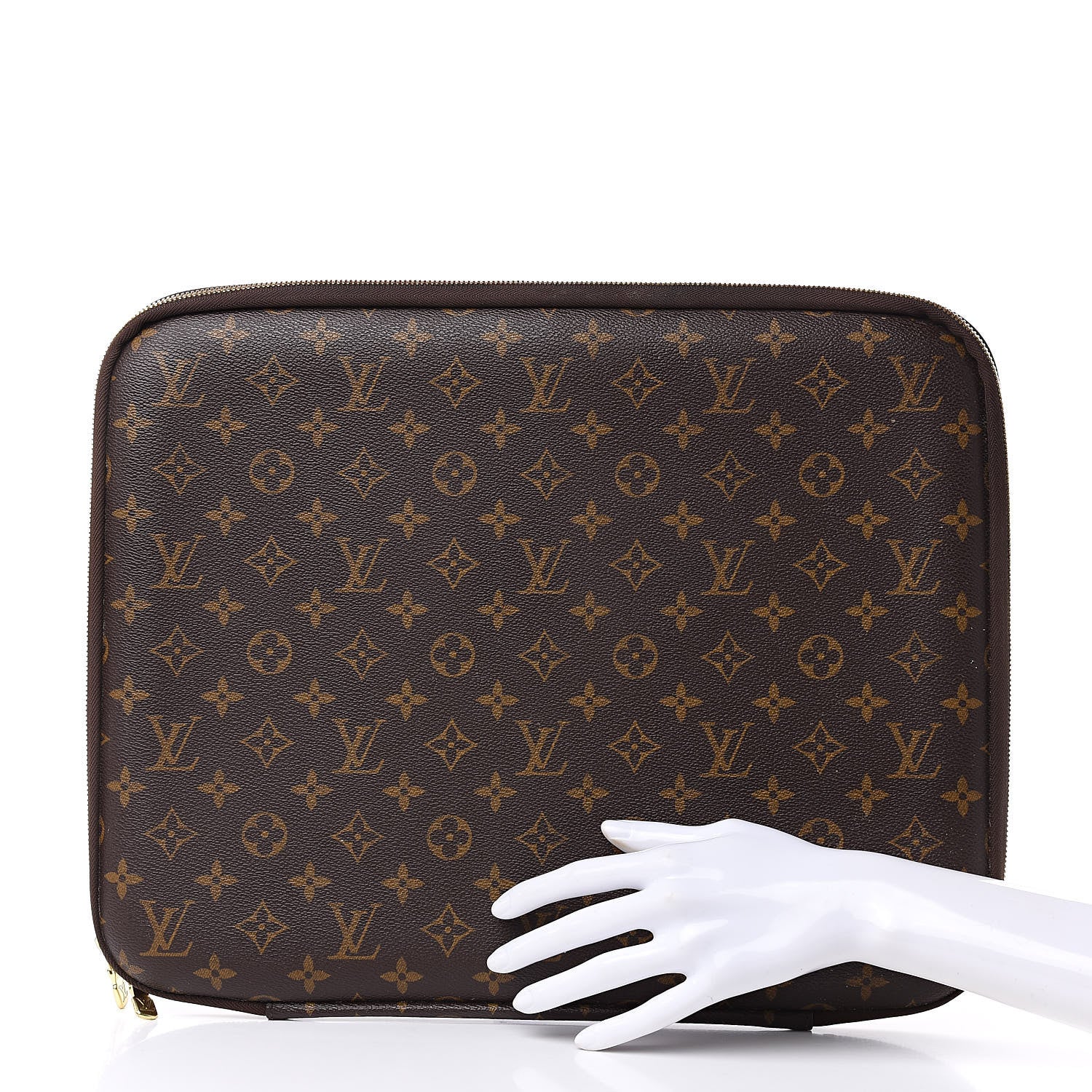 Louis Vuitton Monogram 15 Inch Laptop Sleeve 2 of 10