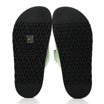 Hermes Epsom Womens Chypre Sandals 37.5 Vert Jade 5 of 9