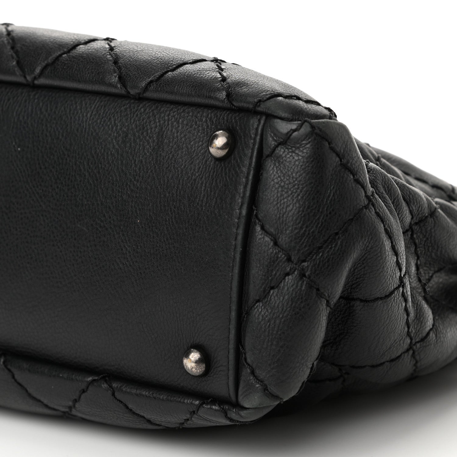 Chanel Calfskin Medium Stitch It Tote Black 10 of 10