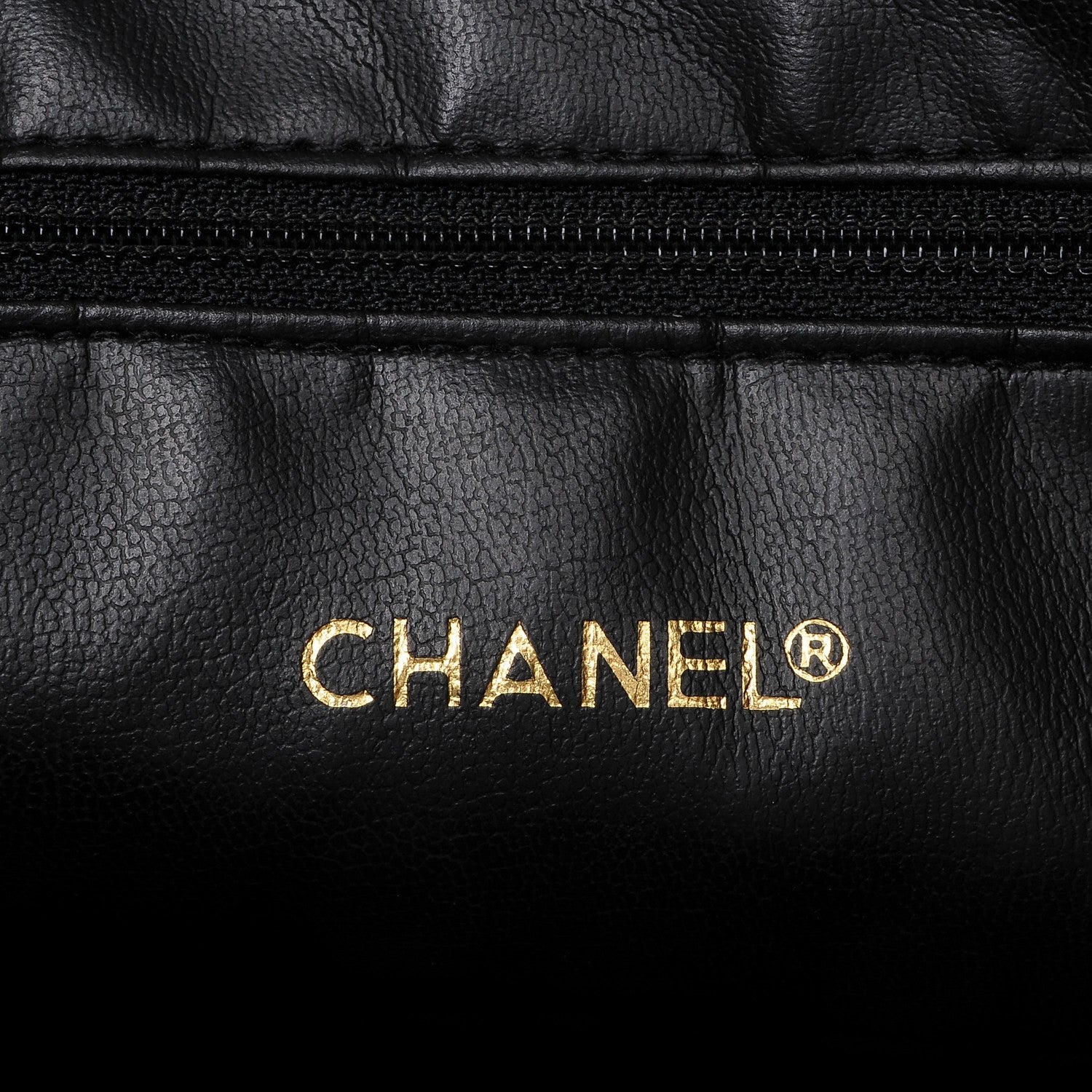 Chanel Calfskin Quilted Large Shoulder Bag Black 6 of 8