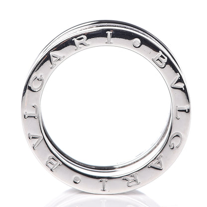 Bulgari 18K White Gold B.Zero1 Three-Band Ring 54 6.75 4 of 5