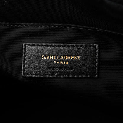 Saint Laurent Calfskin Matelasse Monogram Lou Camera Bag Dark Beige 6 of 11