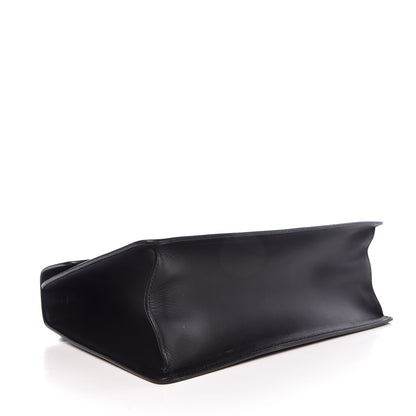Gucci Calfskin Medium Sylvie Top Handle Bag Black 4 of 9