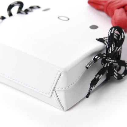 Balenciaga Calfskin Hello Kitty Phone Holder White 7 of 10