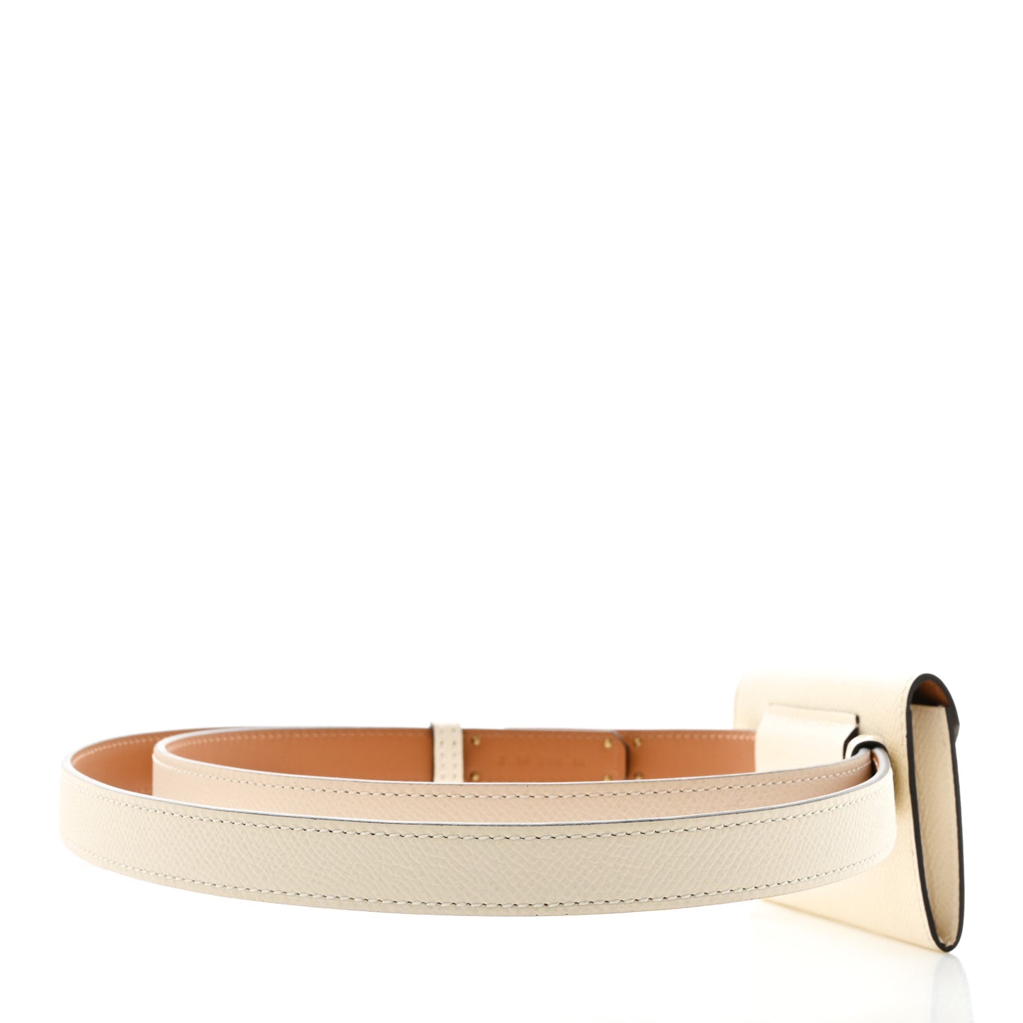 Epsom Kelly Pocket Belt Craie