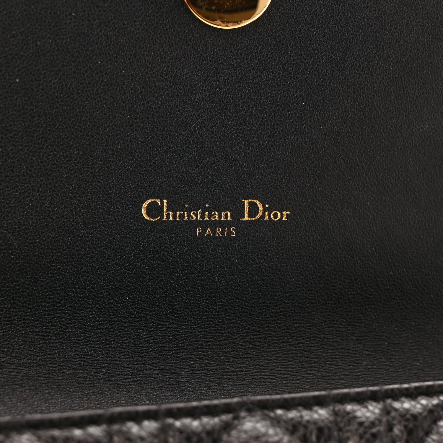 Christian Dior Supple Calfskin Caro Belt Bag Black 6 of 8