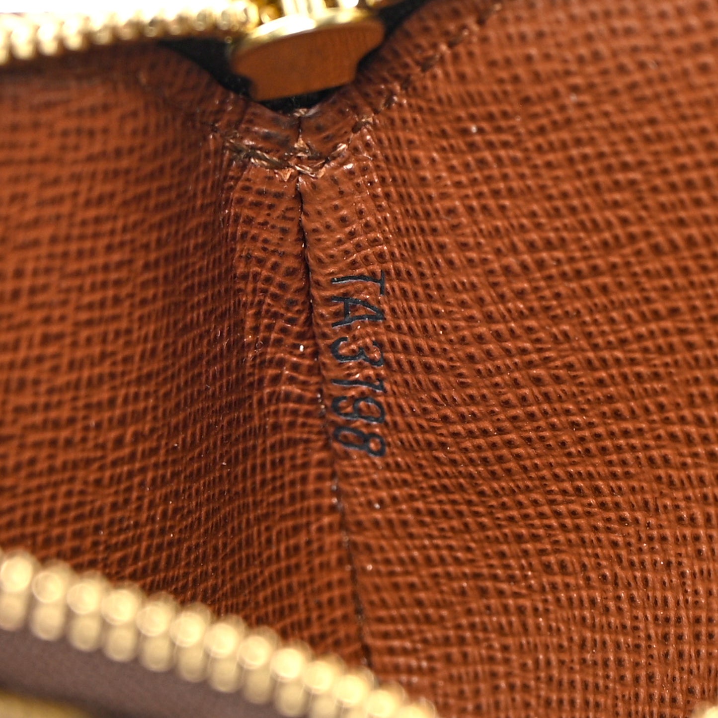 Monogram Round Coin Purse
