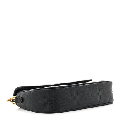 Louis Vuitton Empreinte Monogram Giant Ivy Wallet On Chain Black 4 of 10