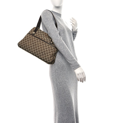 Gucci Monogram Medium Charmy Shoulder Bag Brown 2 of 9