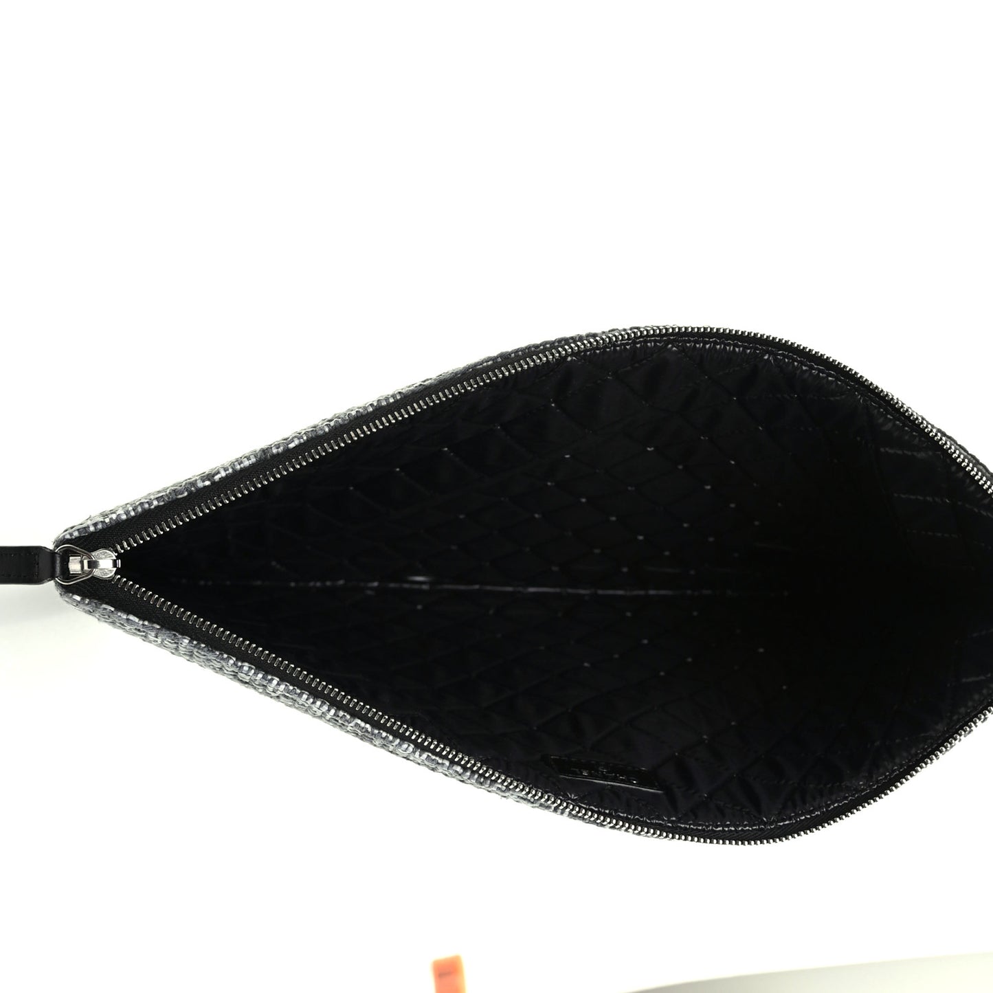 Canvas Medium Deauville Cosmetic Pouch Grey
