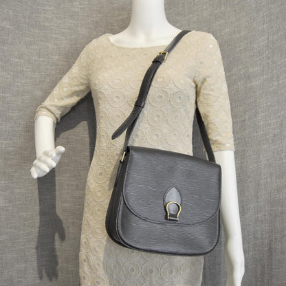 Louis Vuitton Epi Saint Cloud Black 2 of 8