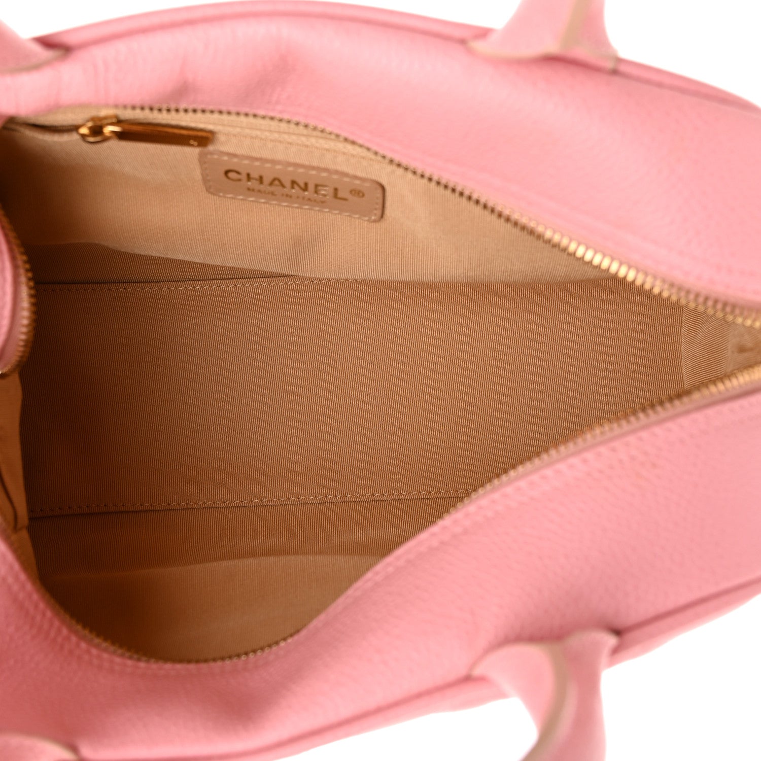 Chanel Caviar Quilted Small Bowler Pink 5 of 15