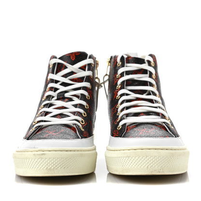 Louis Vuitton Catogram Stellar Sneaker Boots 37 Marron 2 of 9