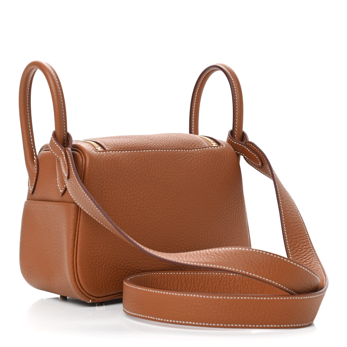 Taurillon Clemence Mini Lindy 20 Gold