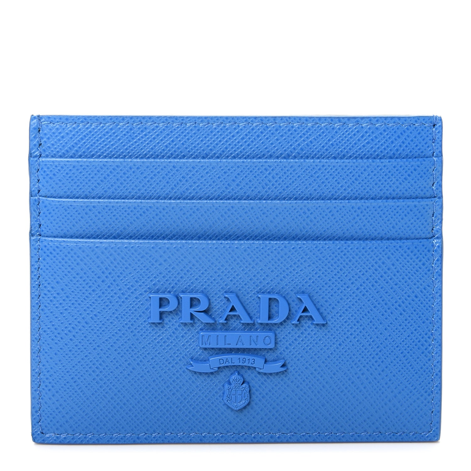 Prada Saffiano Shine Monochrome Card Holder Marea 1 of 7
