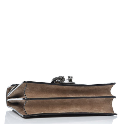 Gucci GG Supreme Monogram Medium Dionysus Shoulder Bag Taupe 4 of 15