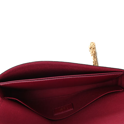 Louis Vuitton Monogram Pochette Felicie Chain Wallet Fuchsia 5 of 5