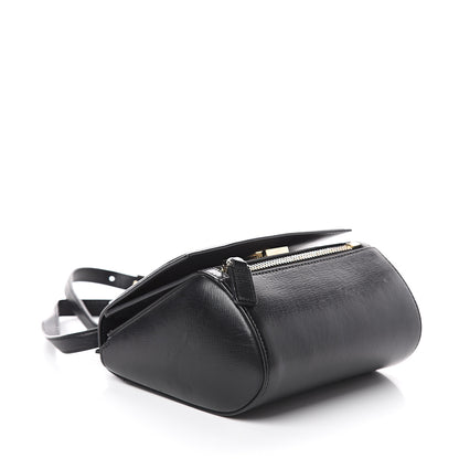 Givenchy Textured Calfskin Mini Pandora Box Crossbody Bag Black 3 of 7