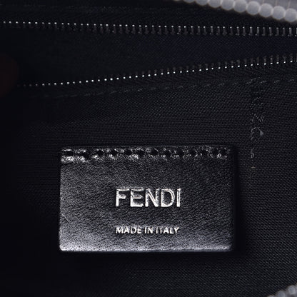 Fendi Vitello Century Bi-Color FF 1974 Embossed Belt Bag Maya Black 6 of 9