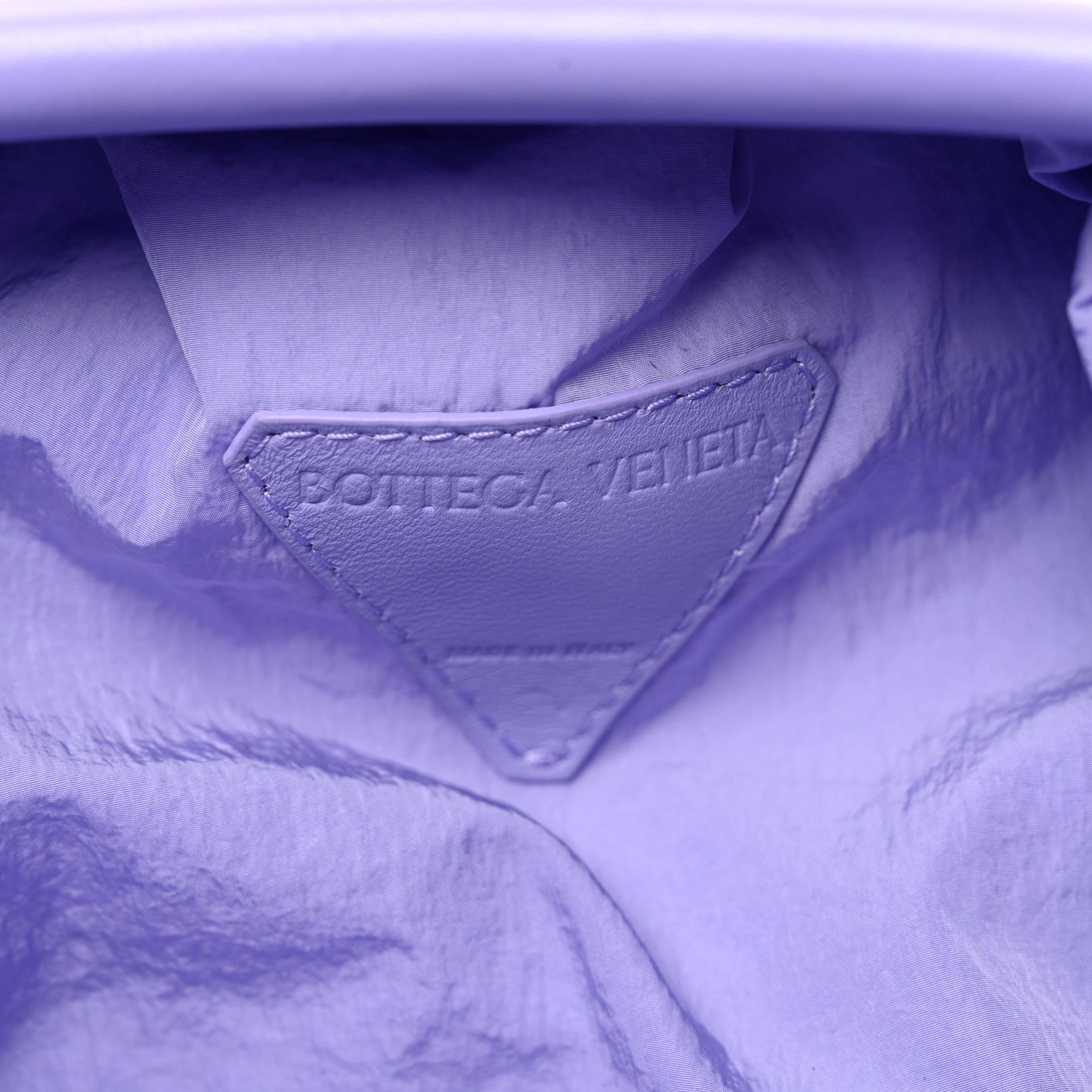 Bottega Veneta Sponge Fabric The Pouch Clutch Wisteria 6 of 10