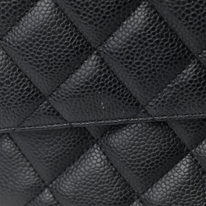 Chanel Caviar Quilted Maxi Single Flap Black 16 of 20