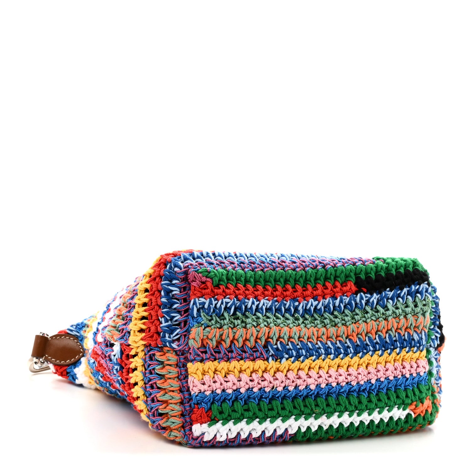 Miu Miu Fabric Crochet Pouch Multicolor 4 of 9