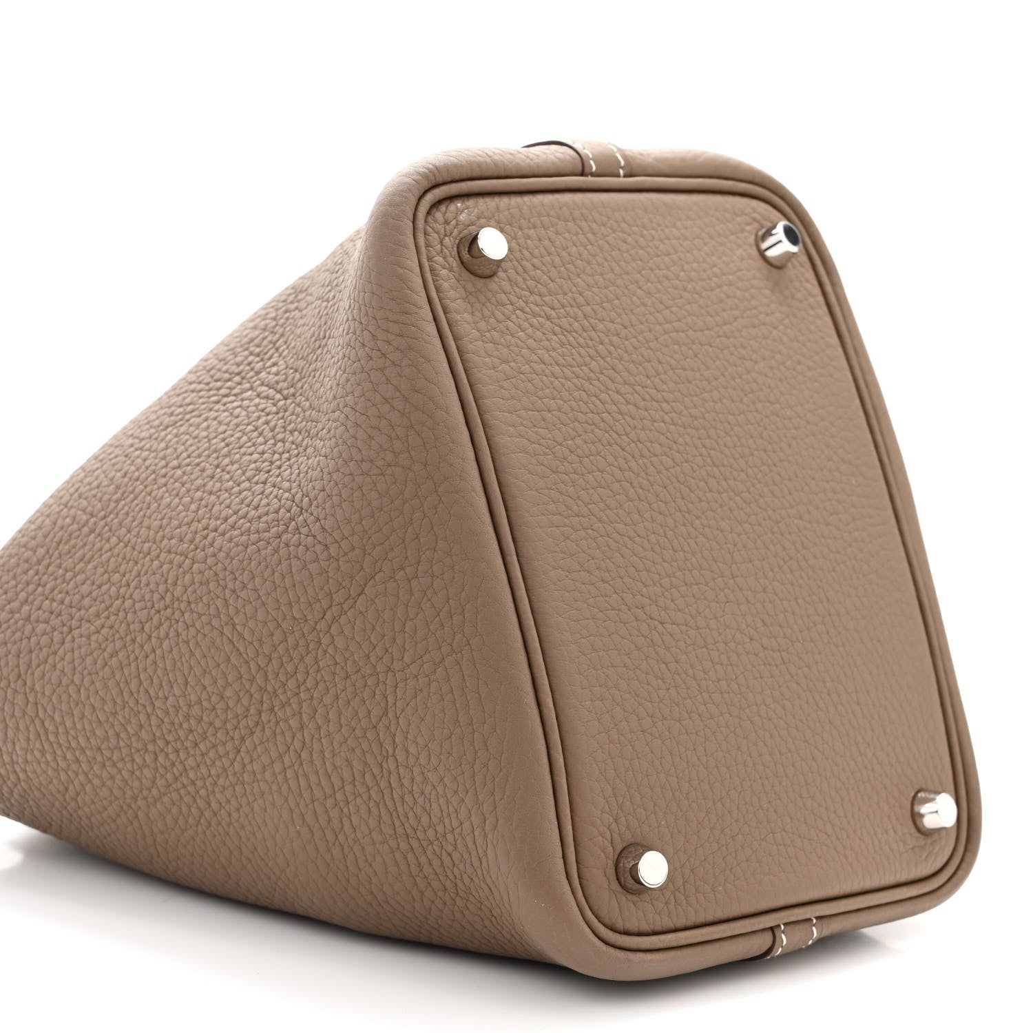 Hermes Taurillon Clemence Picotin Lock 18 PM Etoupe 9 of 11