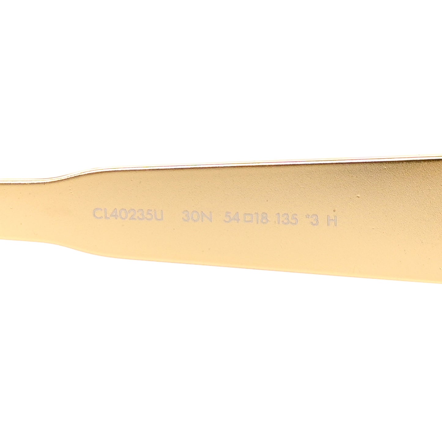 Metal Triomphe 01 Sunglasses Gold Green Gold Green