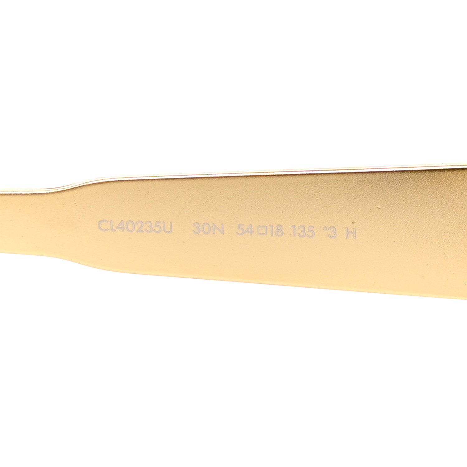 Celine Metal Triomphe 01 Sunglasses Gold Green Gold Green 6 of 7