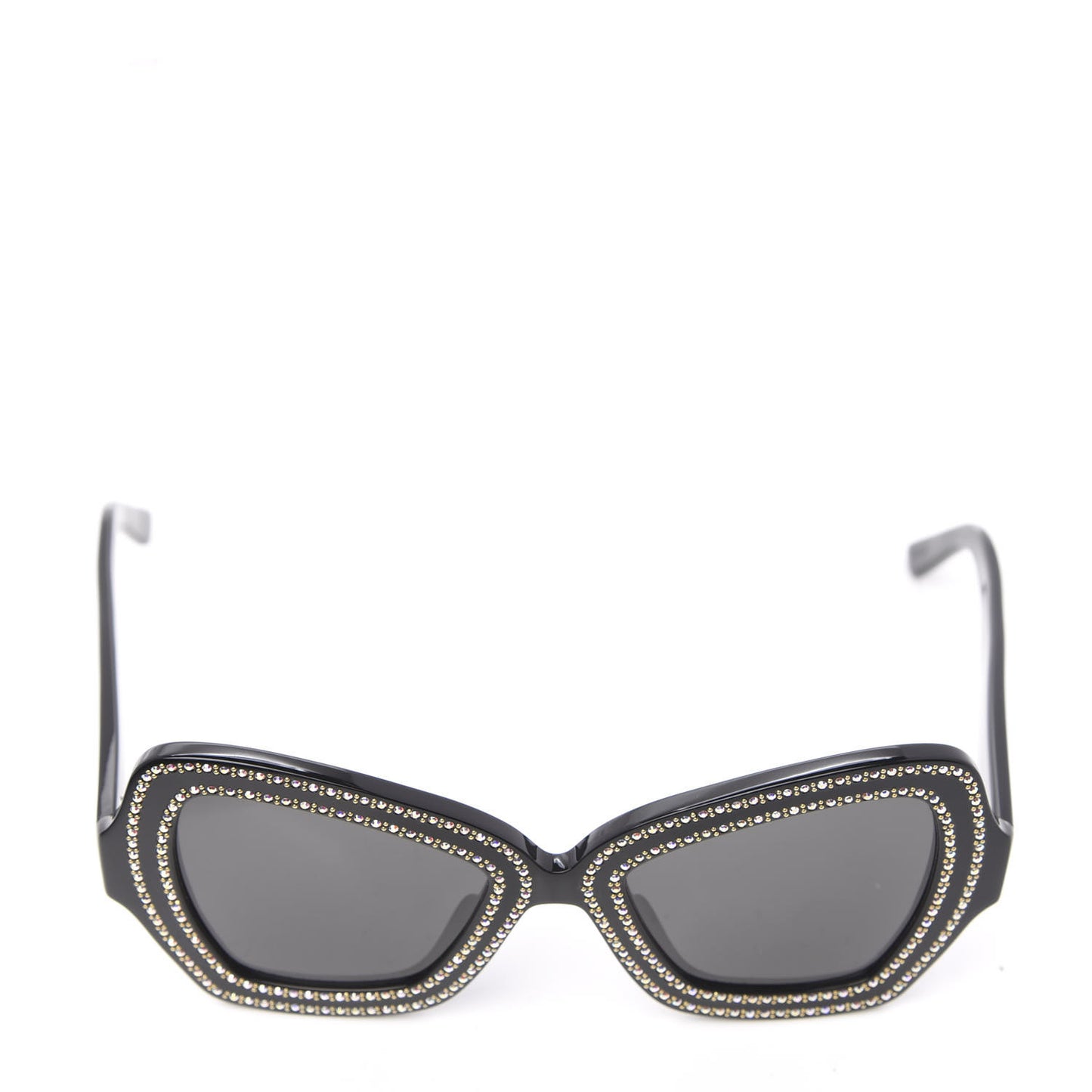 Acetate Crystal Butterfly Sunglasses CL 4067IS Black