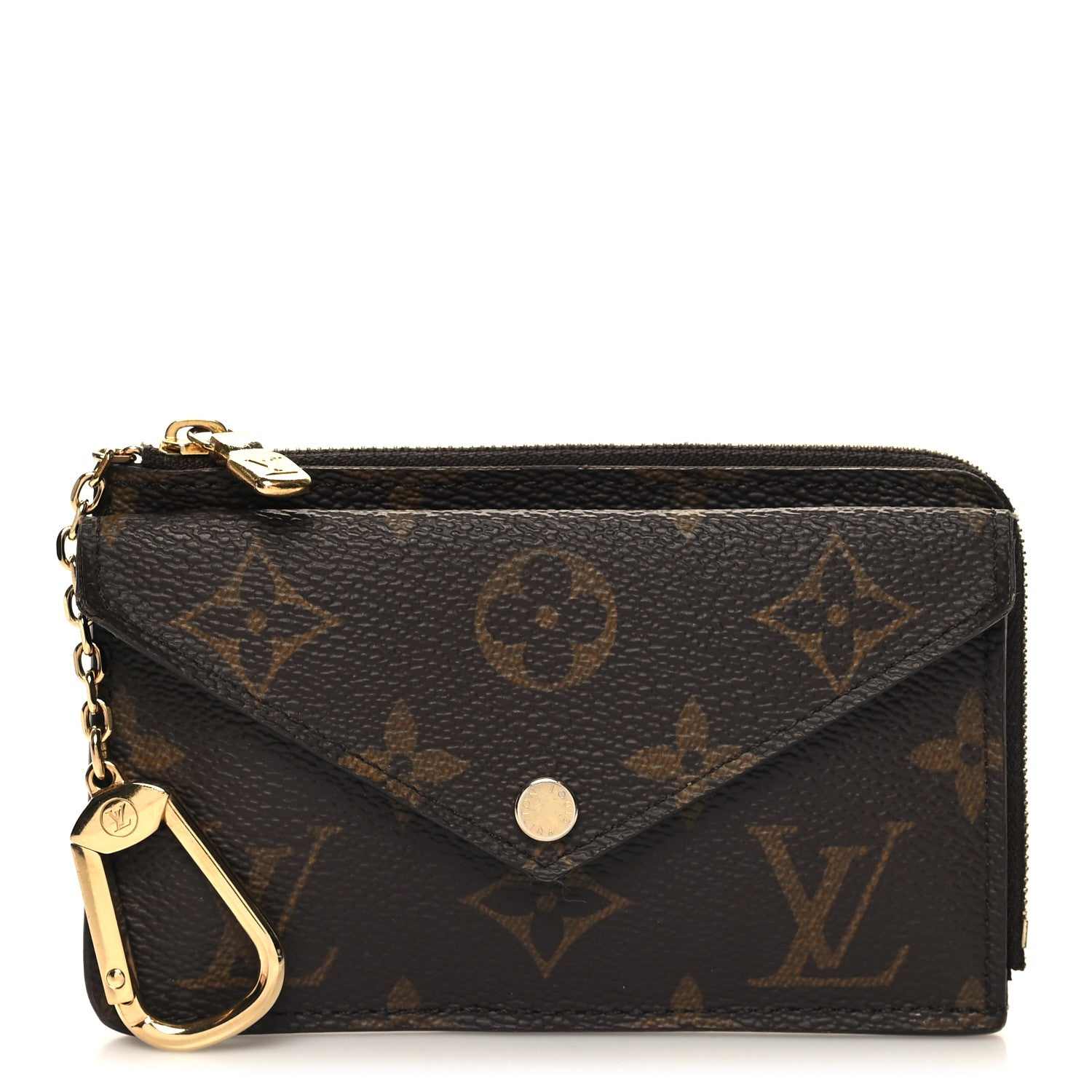 Louis Vuitton Monogram Recto Verso Card Holder Black 1 of 8