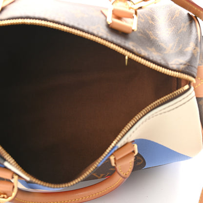 Louis Vuitton Monogram Game On Speedy Bandouliere 30 5 of 10