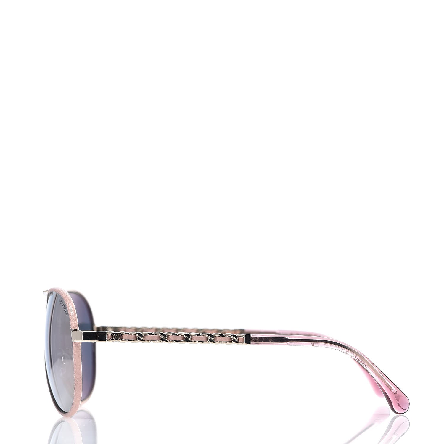 Chanel Pilot Winter Sunglasses 4219-Q Light Pink 3 of 8