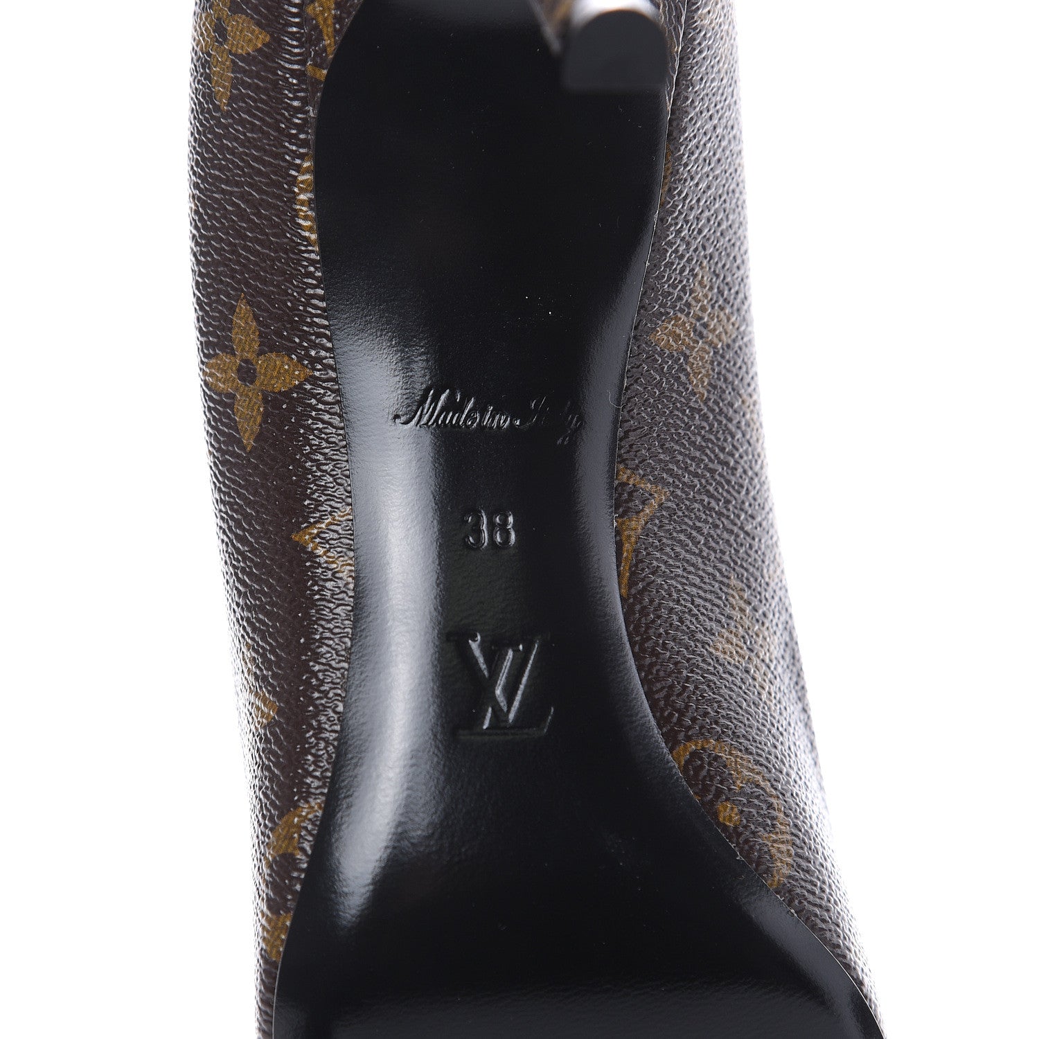 Louis Vuitton Monogram Cherie Pumps 38 Rose Gold 8 of 9