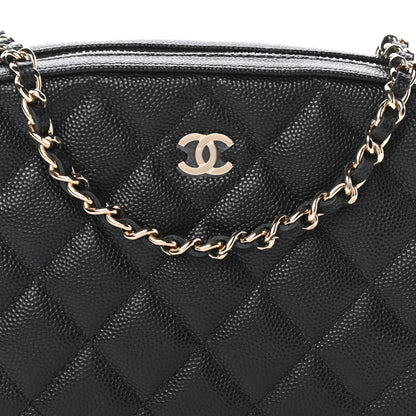 Chanel Caviar Quilted Vanity With Chain Black 8 of 10